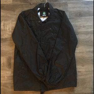 HUG X HIGH TIMES Black Jacket Windbreaker